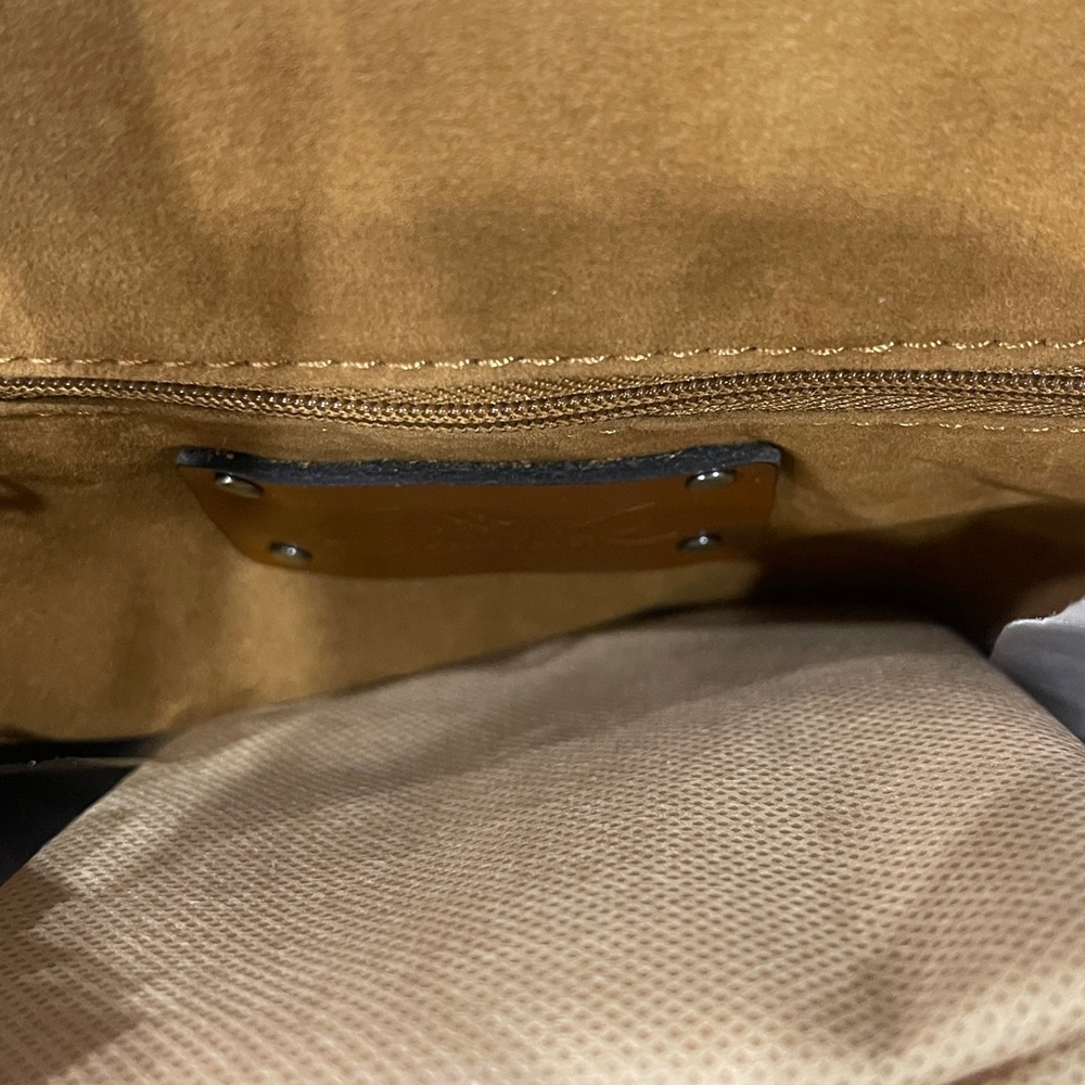 New never used Patricia Nash Kiss-Lock Shoulder Bag - Beige - Picture 5 of 10